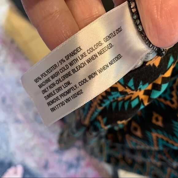 Xhilaration print sleeveless dress - Picture 7 of 7